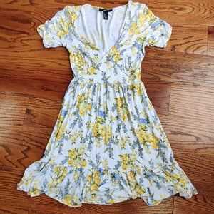 Forever 21 Vintage Floral Print Dress